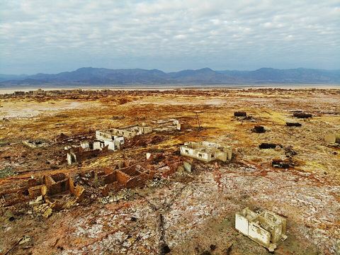 Dallol ghost town