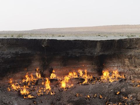 Darvaza gas crater